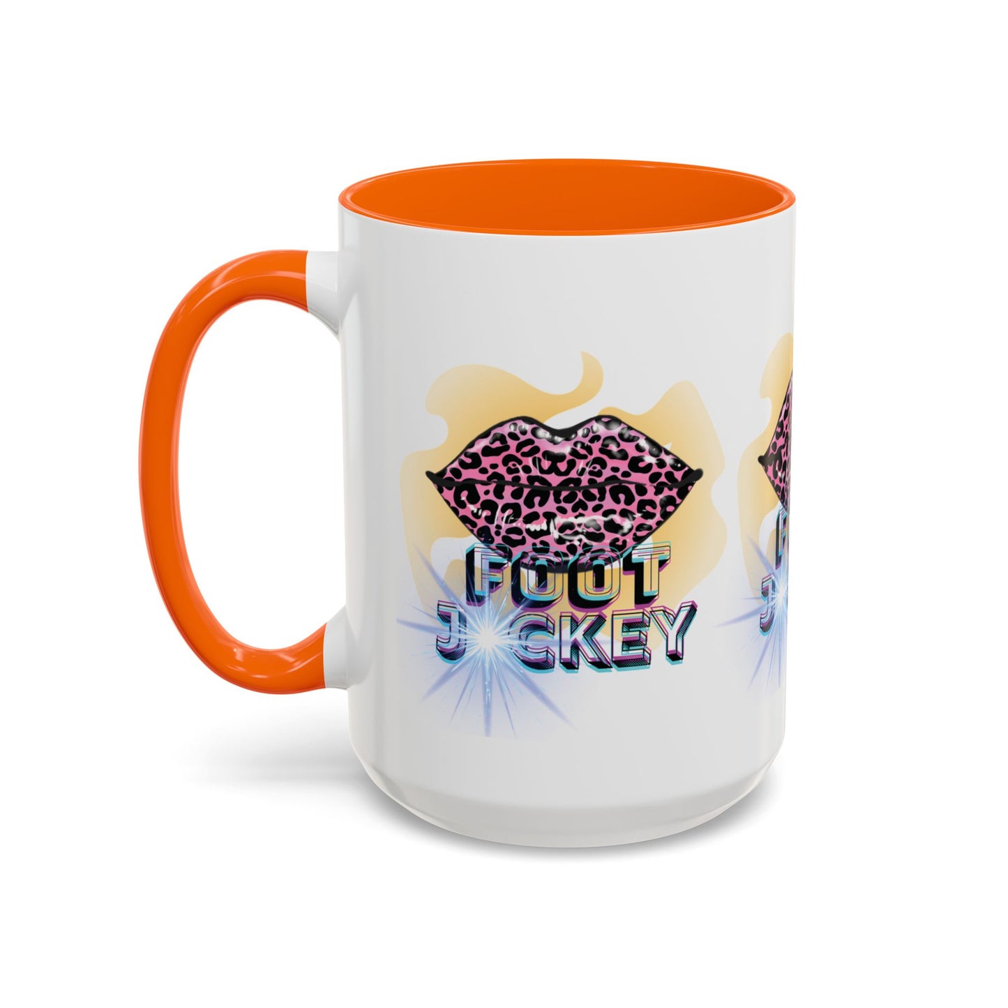 Artistic Design: The *FOOT JCKEY* Coffee Mug (11, 15oz)