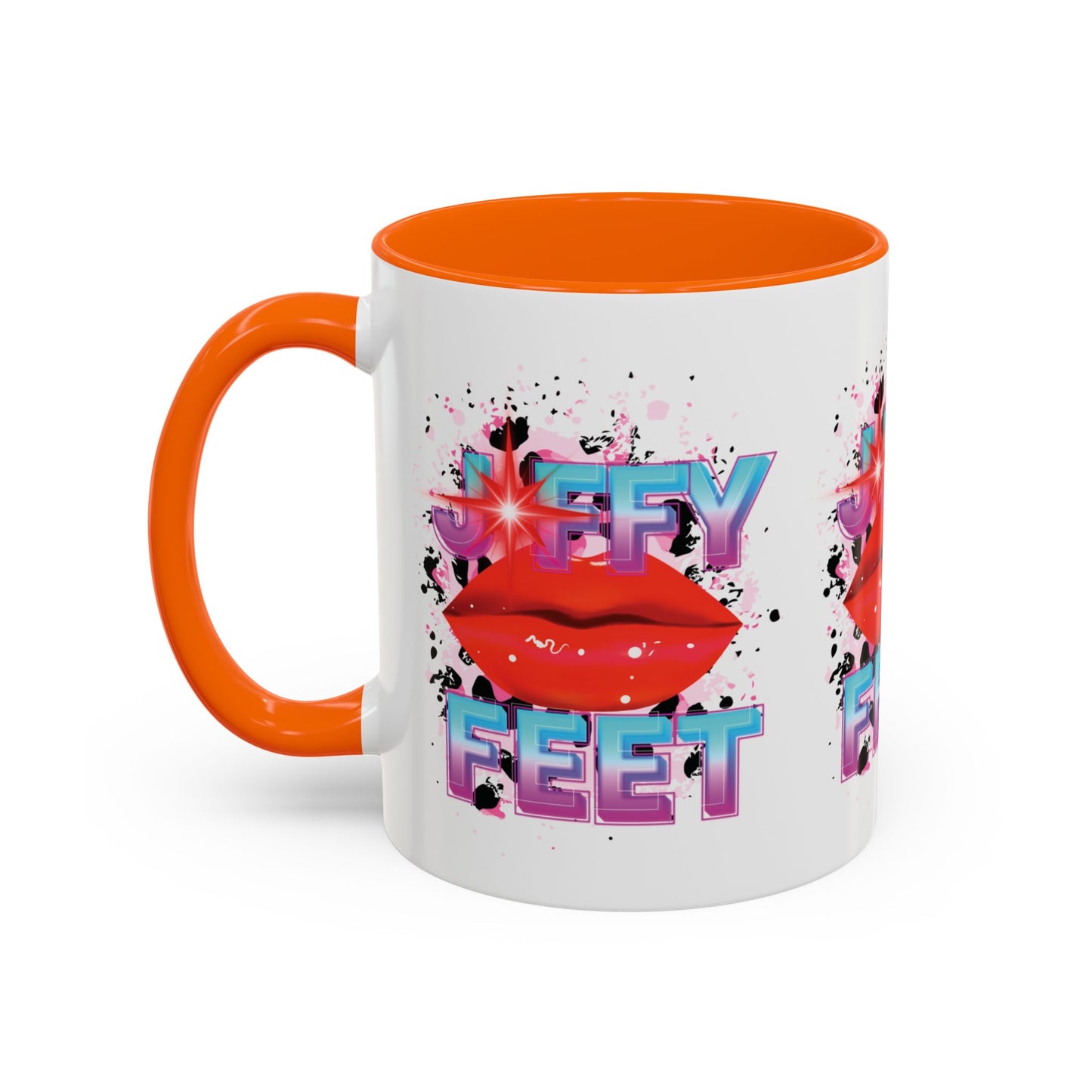 Artistic Design: The *JFFY FEET* Coffee Mug (11, 15oz)