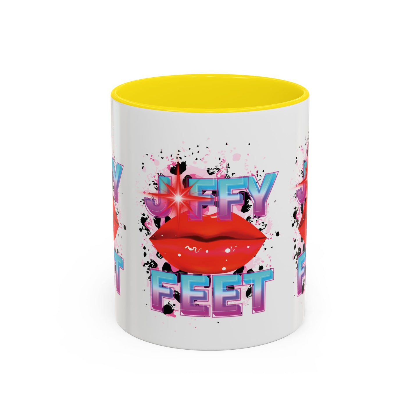 Artistic Design: The *JFFY FEET* Coffee Mug (11, 15oz)