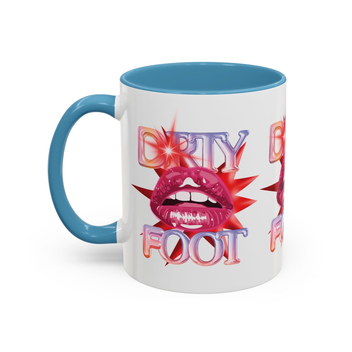 Artistic Design: The *DRTY FOOT* Coffee Mug (11, 15oz)