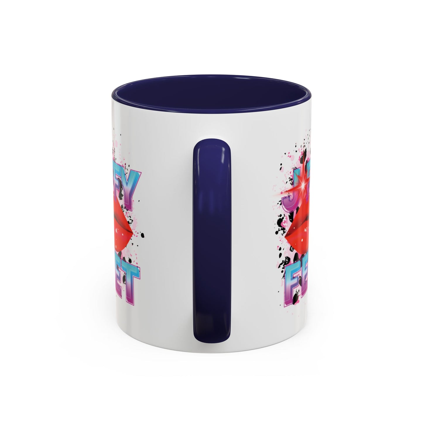 Artistic Design: The *JFFY FEET* Coffee Mug (11, 15oz)