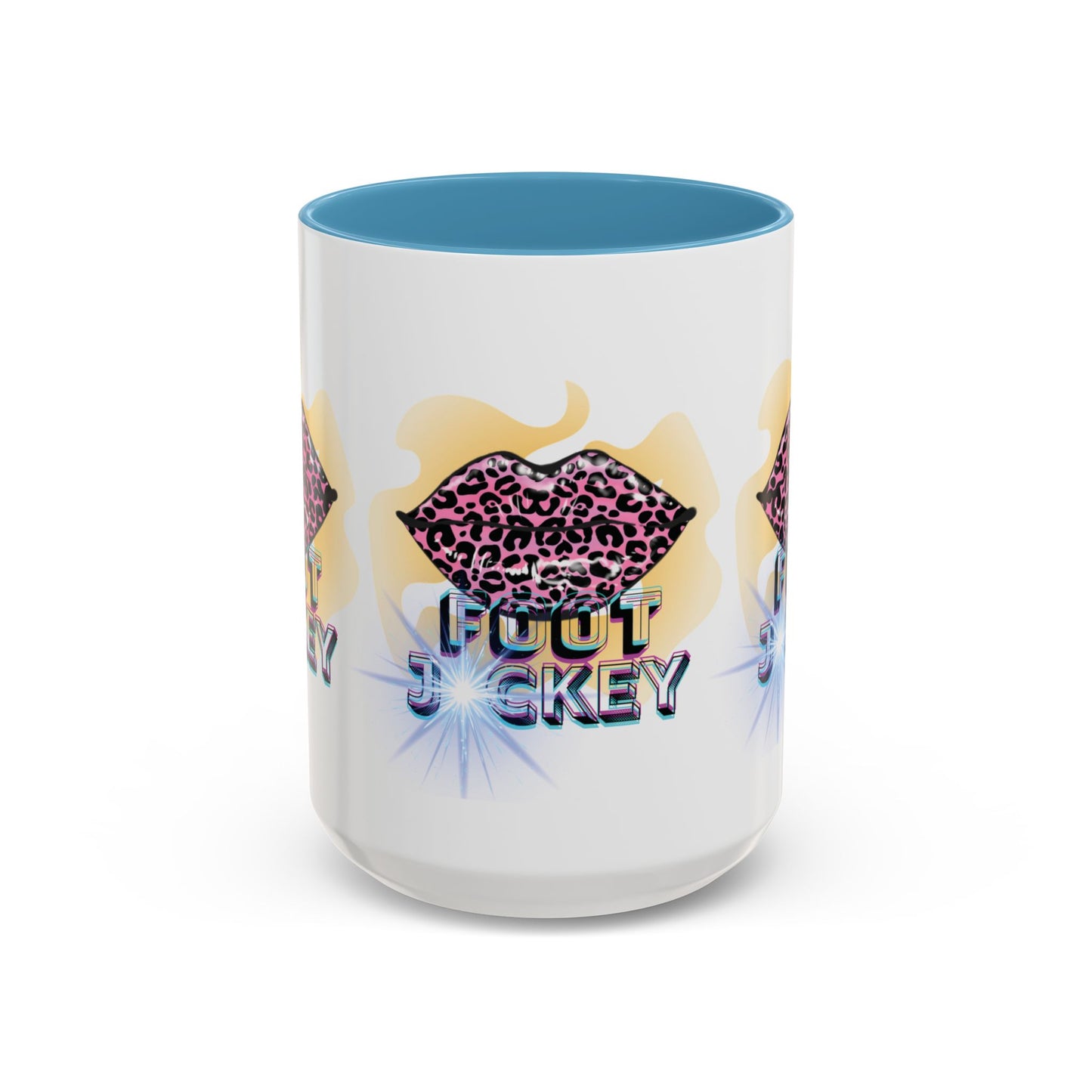 Artistic Design: The *FOOT JCKEY* Coffee Mug (11, 15oz)