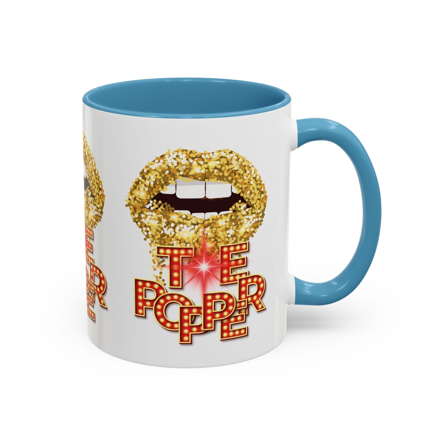 Artistic Design: The *TE POPPER* Coffee Mug (11, 15oz)